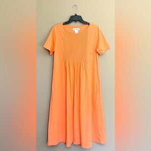 The Paragon Peach Maxi Dress